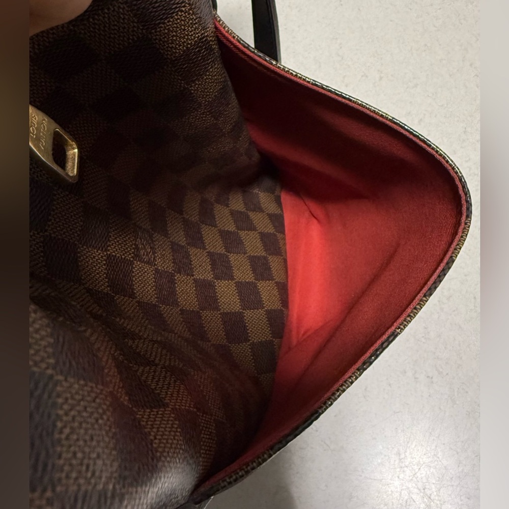 Louis Vuitton Totally MM Damier Ebene Canvas Tote Bag - Picture 11 of 16
